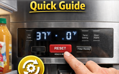 How to Reset KitchenAid Refrigerator Control Panel: Quick Guide